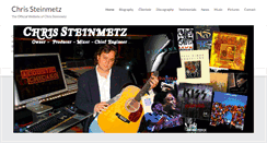 Desktop Screenshot of chrissteinmetz.com